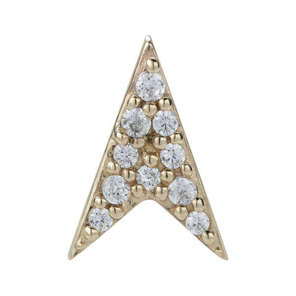 ARROW Gold 14kt & zircons